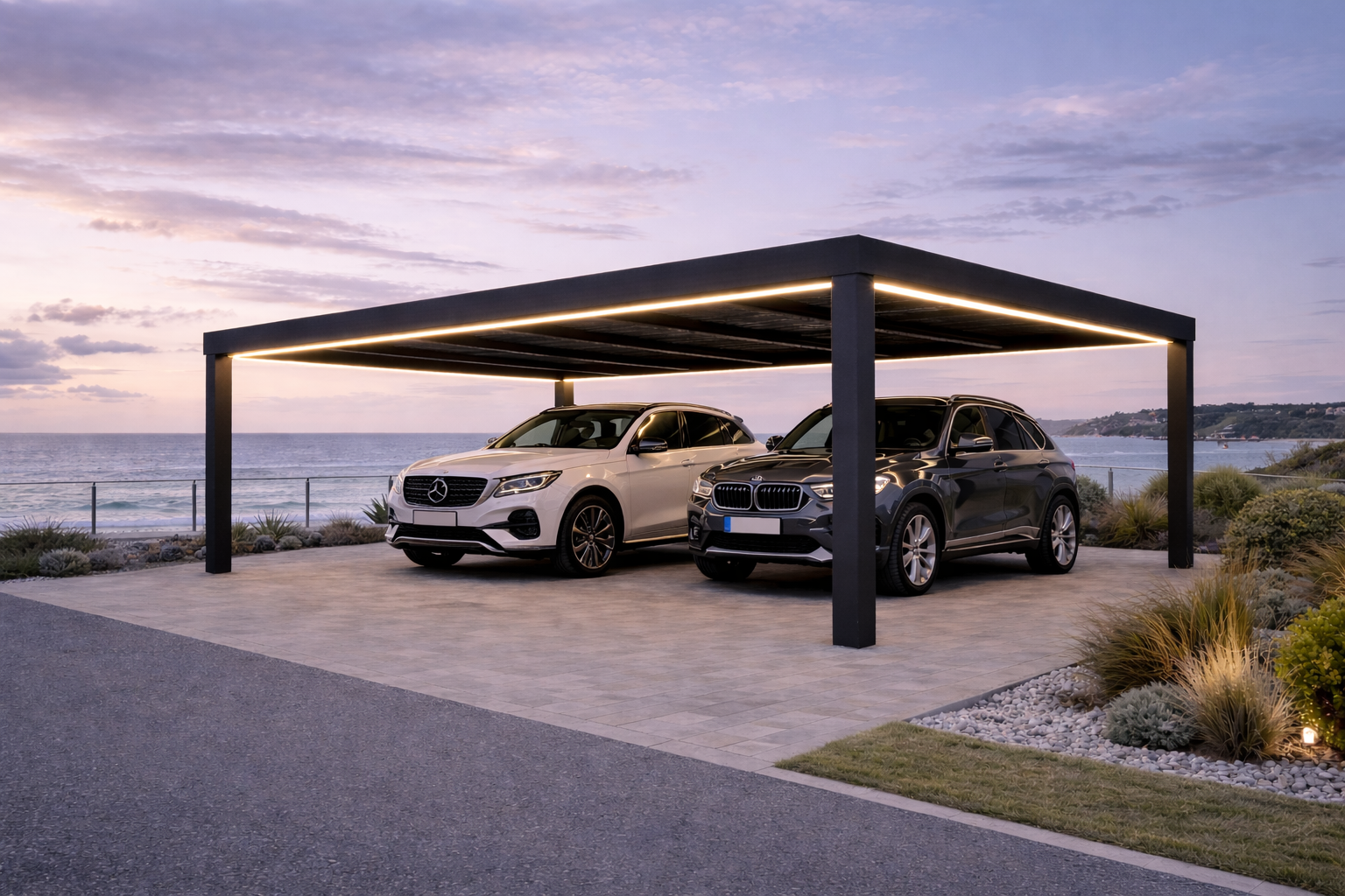 carport 2 voitures V7