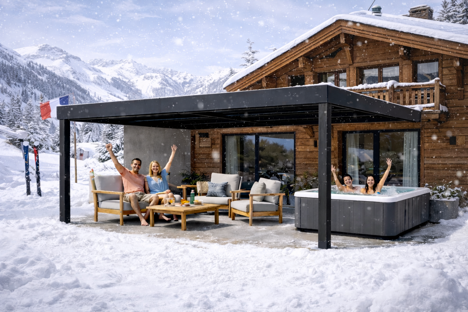 pergola chalet